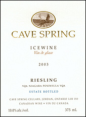 Cave Spring Riesling Icewine
