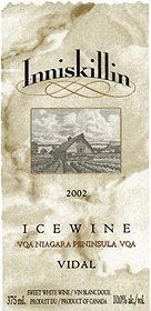 Inniskillin’s Vidal Icewine