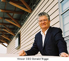 Vincor CEO, Donald Triggs