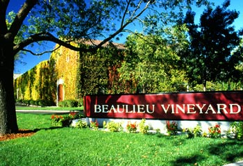 Historic Beaulieu Vineyard in the Napa Valley