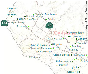 Two wineries' dispute has prevented Calistoga from its AVA status.