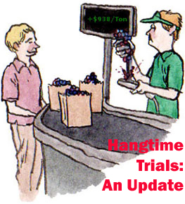 Hangtime trials update