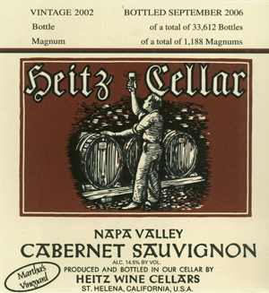 Heitz Wine Cellars Martha's Vineyard Cabernet