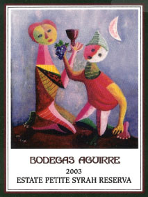 Bodegas Aguirre 2003 Petite Syrah