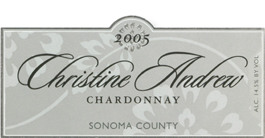 Christine Andrew Vineyards 2005 Chardonnay (Sonoma County)