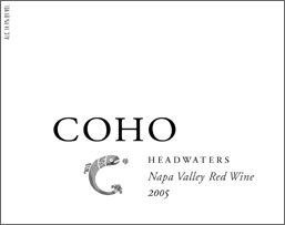 Coho Wines 2005 Headwaters  (Napa Valley)