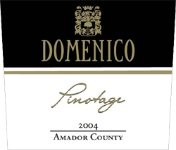 Domenico Wines 2004 Pinotage (Amador County)