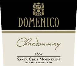 Wine:Domenico Wines 2005 Chardonnay, Barrel Fermented (Santa Cruz Mountains)