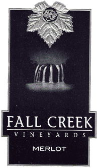Wine:Fall Creek Vineyards 2005 Merlot (Texas)