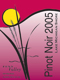 Wine:Fenn Valley Vineyards 2005 Pinot Noir (Lake Michigan Shore)