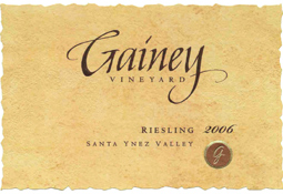 Gainey Vineyard 2006 Riesling, Home Ranch (Santa Ynez Valley)