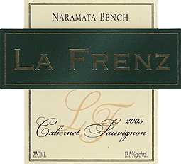 La Frenz Winery 2005 Cabernet Sauvignon (Okanagan Valley)