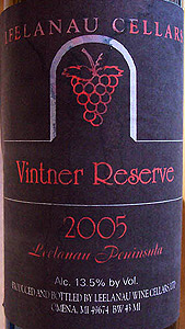Wine:Leelanau Wine Cellars 2005 Vintner Reserve (Leelanau Peninsula)