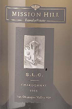 Mission Hill Winery 2004 S.L.C. Chardonnay (Okanagan Valley)