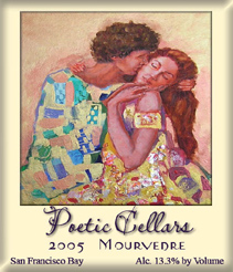 Poetic Cellars 2004 Mourvedre, Rios-Lovell Vineyard (San Francisco Bay)