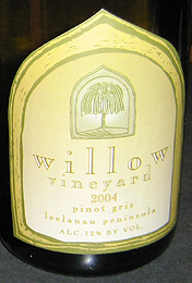 Willow Vineyard Pinot Gris