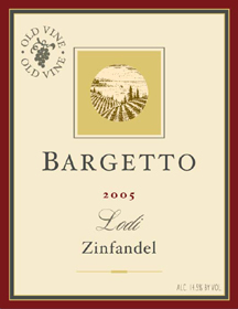 Bargetto Winery 2005 Zinfandel  (Lodi)
