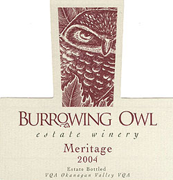 Burrowing Owl Vineyards 2004 Meritage (Okanagan Valley)