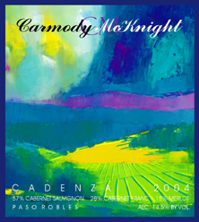 Carmody McKnight Estate Wines 2004 Meritage Cadenza (Paso Robles)