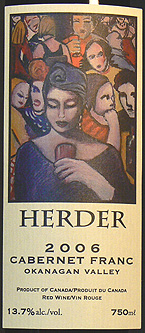 Herder Winery & Vineyards 2006 Cabernet Franc (Okanagan Valley)