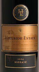 Hillside Estate Winery 2004 Mosaic (Okanagan Valley)