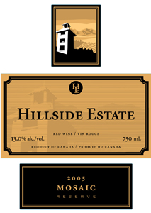 Hillside Estate Winery 2005 Mosaic  (Okanagan Valley)