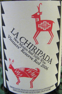 La Chiripada Winery 2006 Vintner's Reserve Red  (New Mexico)