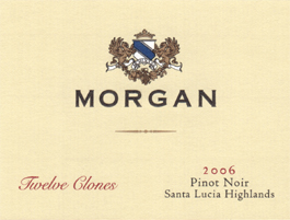 Morgan Winery 2006 Twelve Clones Pinot Noir (Santa Lucia Highlands)