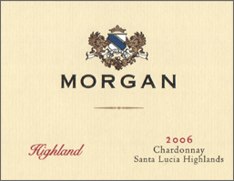 Morgan Winery 2006 Chardonnay, Highland (Santa Lucia Highlands)