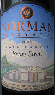 Norman Vineyards 2004 Petite Sirah (Paso Robles)