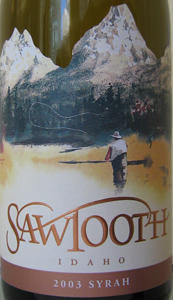Sawtooth Winery 2003 Syrah (Snake River Valley)
