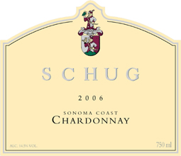 Schug Carneros Estate Winery 2006 Chardonnay (Sonoma Coast)