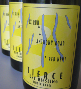 Wine:Fox Run Vineyards 2006 TIERCE - Dry Riesling (Finger Lakes)