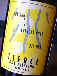Wine:Tierce 2004 Riesling (Finger Lakes)