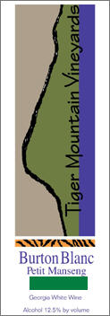 Tiger Mountain Vineyards 2006 Burton Blanc (Georgia)