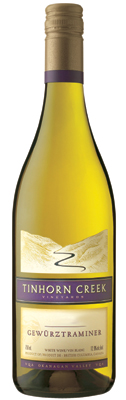 Wine:Tinhorn Creek Vineyards 2006 Gewurztraminer (Okanagan Valley)