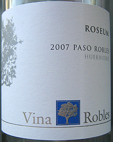 Vina Robles Winery 2007 Roseum, Huerhuero Vineyard (Paso Robles)