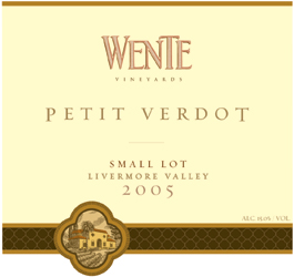 Wente Vineyards 2005 Petite Verdot  (Livermore Valley)