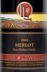 Lucas and Lewellen Vineyards - Merlot